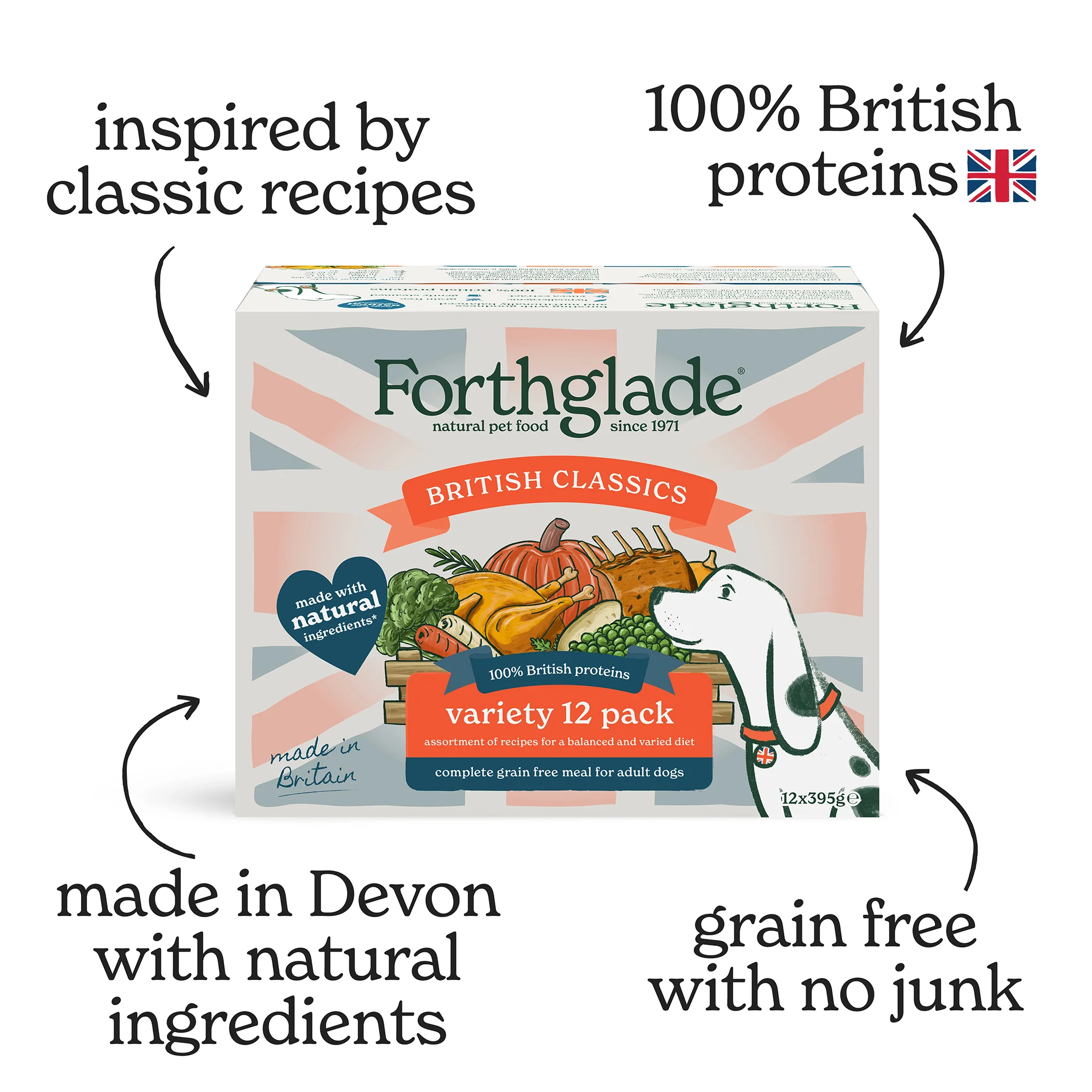 British Classics Wet Dog Food Variety Multipack - Image 4