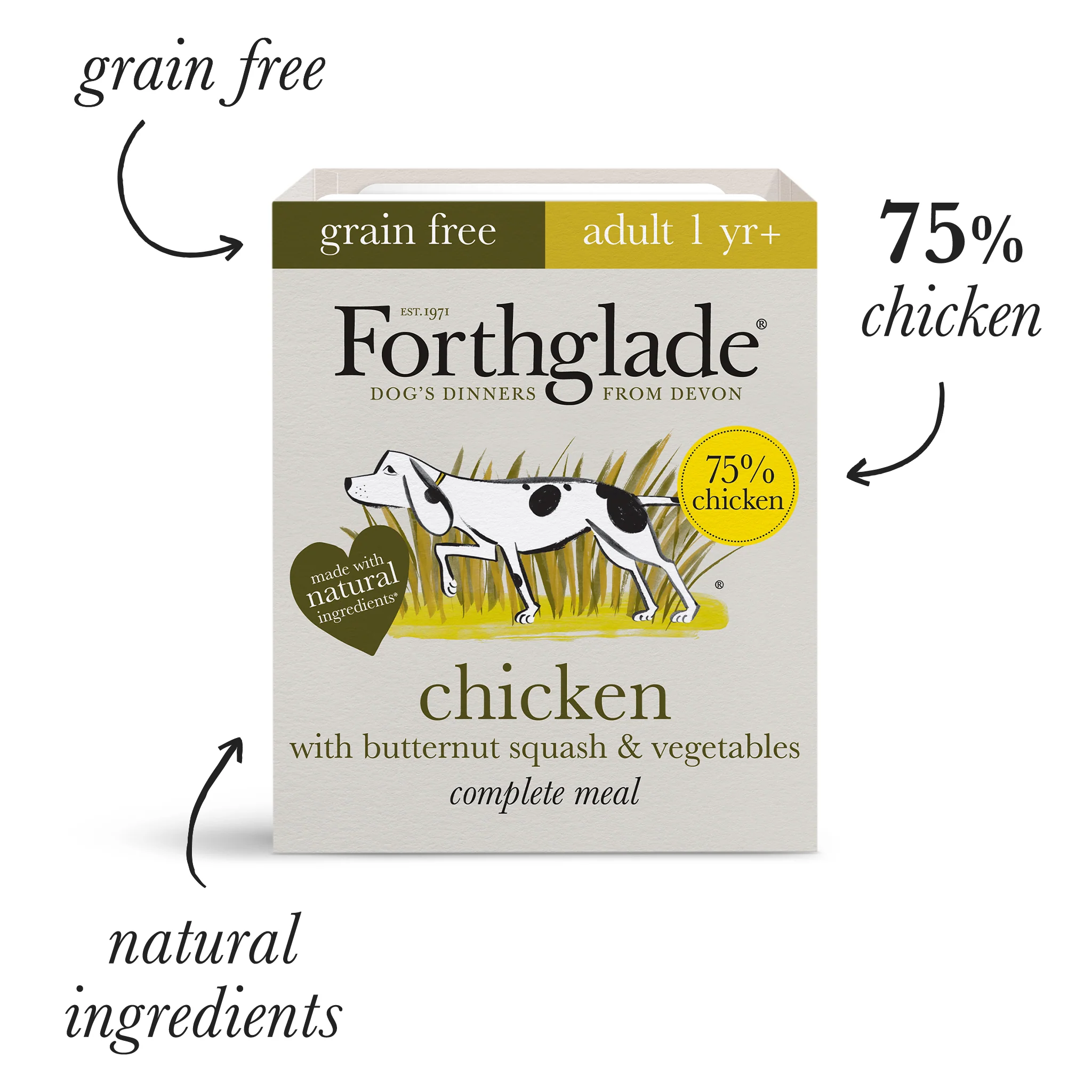 Chicken & Duck Wet Dog Food + Lightly Baked Chicken Bundle (1 x 6kg + 12 x 395g) - Image 3