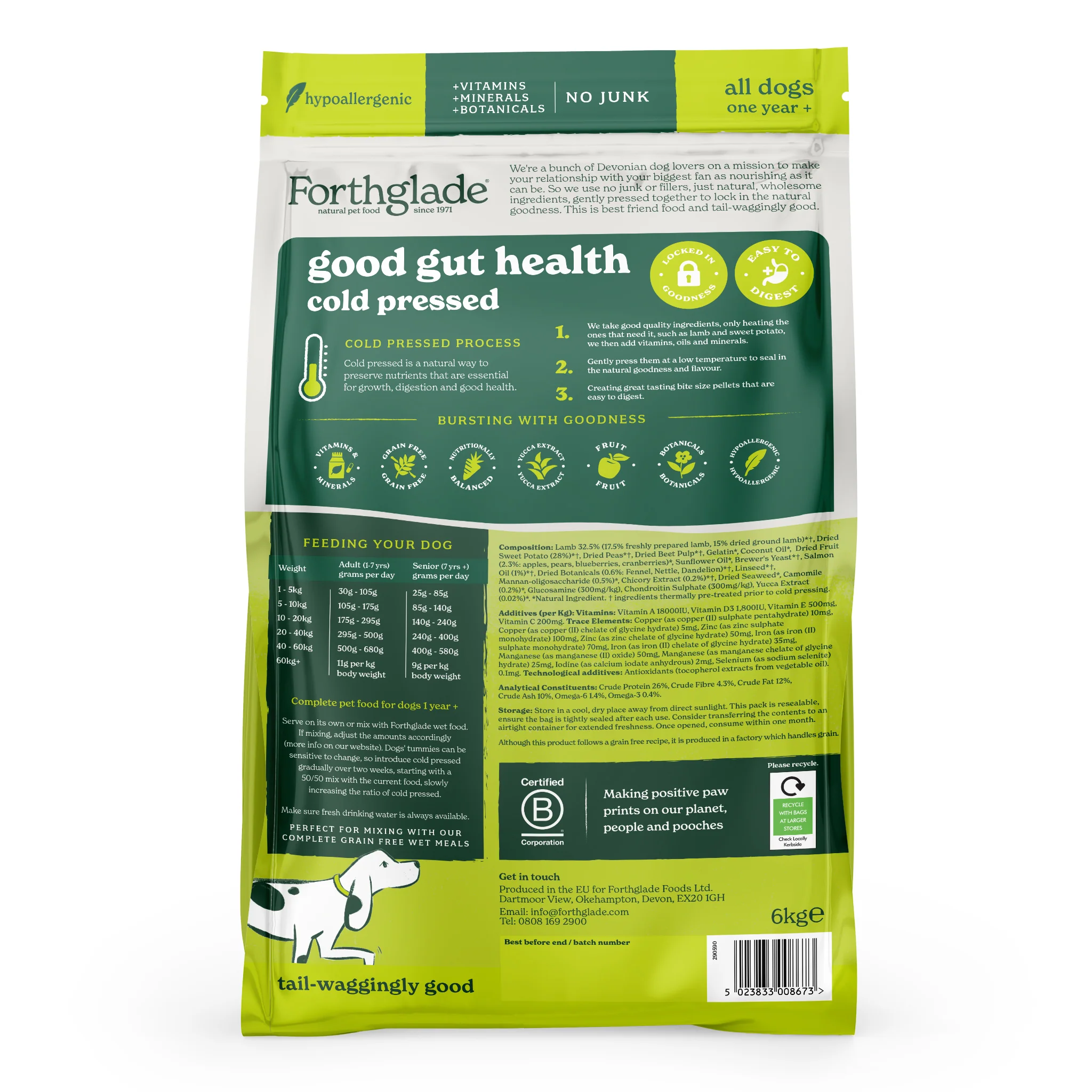 Cold Pressed Lamb Dry Dog Food - Image 11