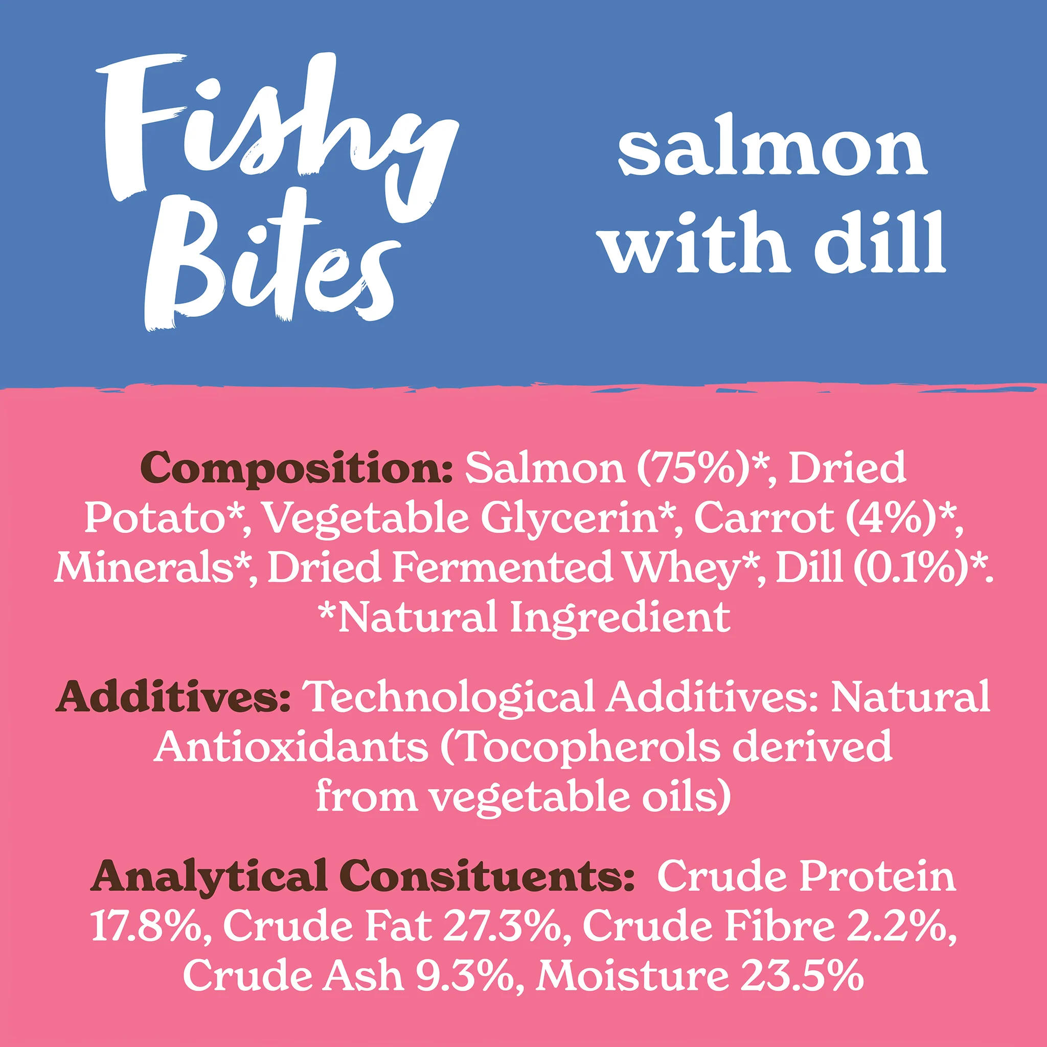 Fishy Bites Salmon & Dill Dog Treats (1 x 70g) - Image 5