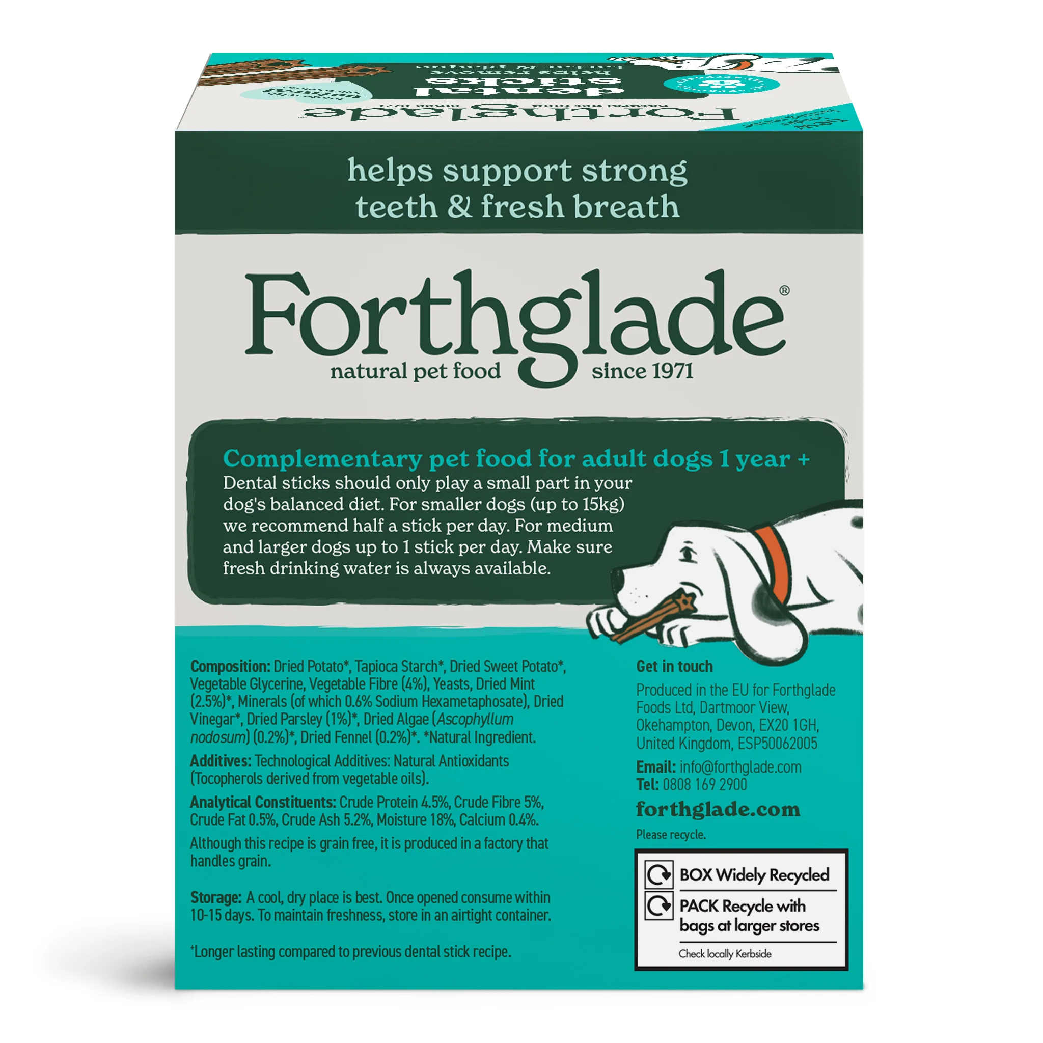 Fresh Breath Dog Dental Sticks (20 x Sticks) - Image 13