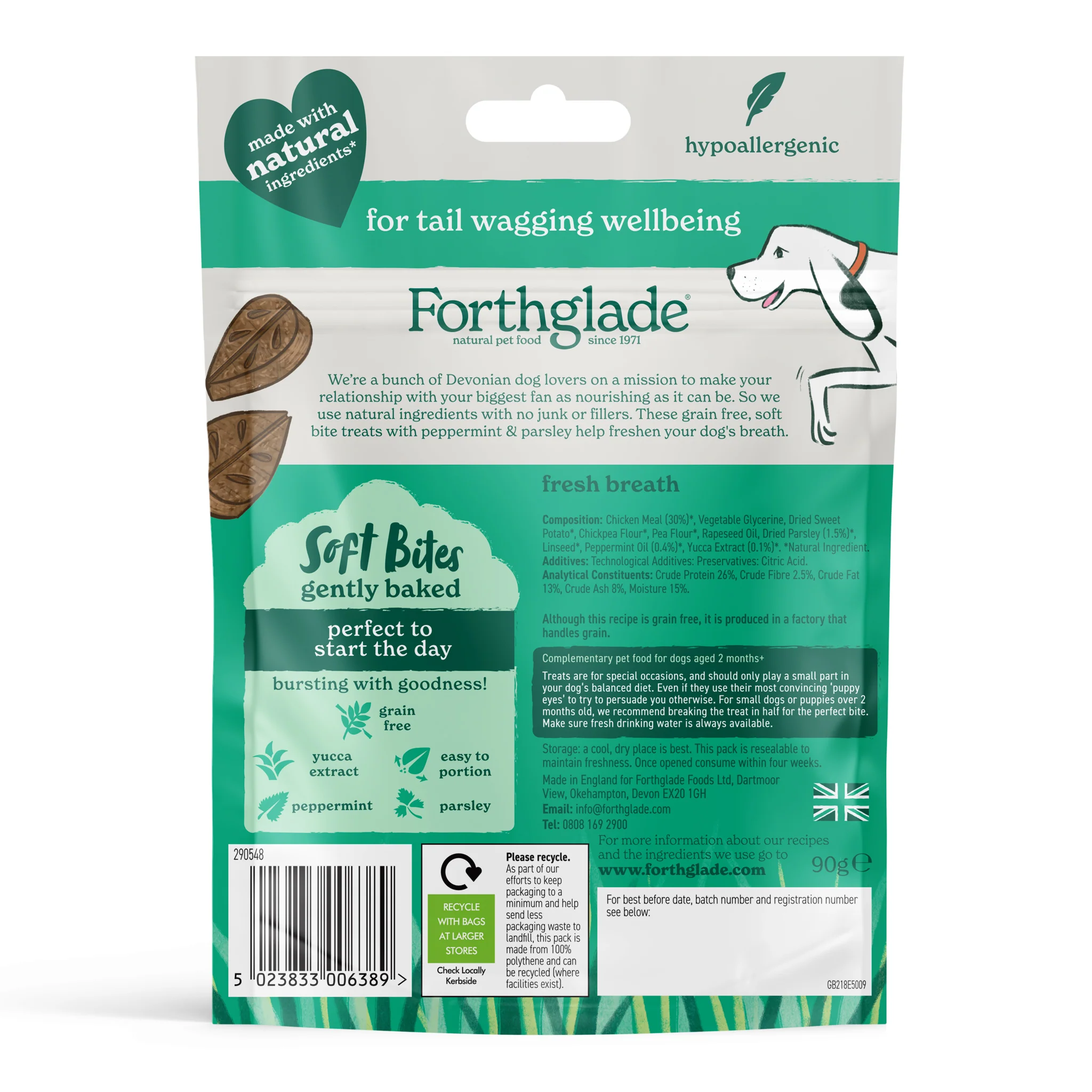Fresh Breath Peppermint & Parsley Dog Treats - Image 12