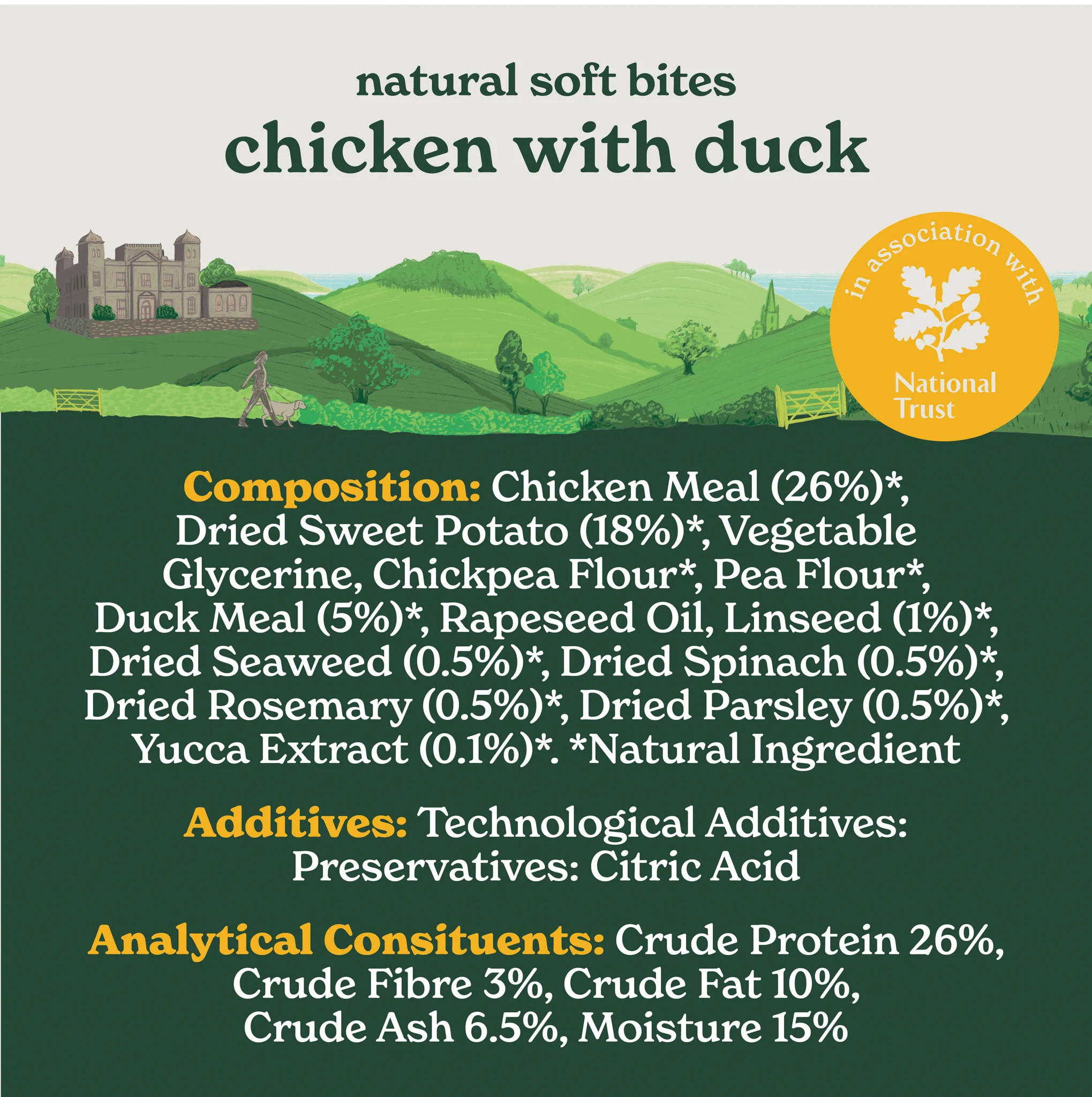 National Trust Chicken & Duck Dog Treats (1 x 90g) - Image 9