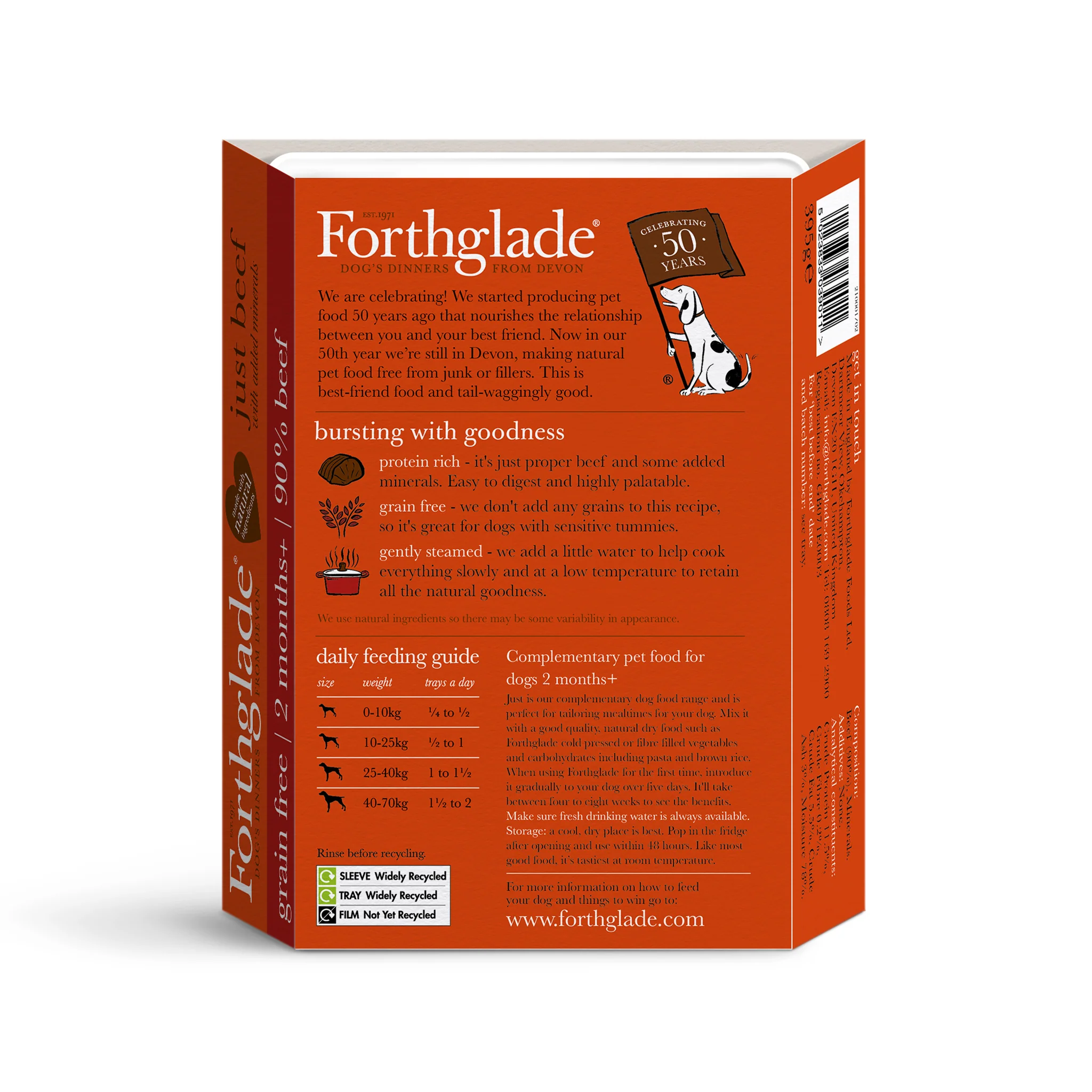 Just Beef Complementary Wet Dog Food - Image 7