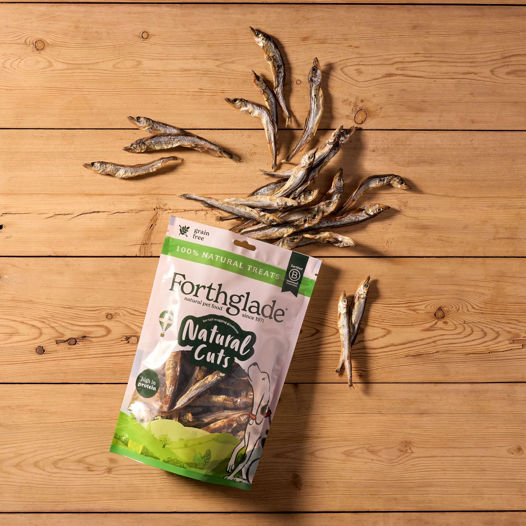 Natural Cuts Air Dried Capelin Treats - Fishy Dog Treats - Image 5