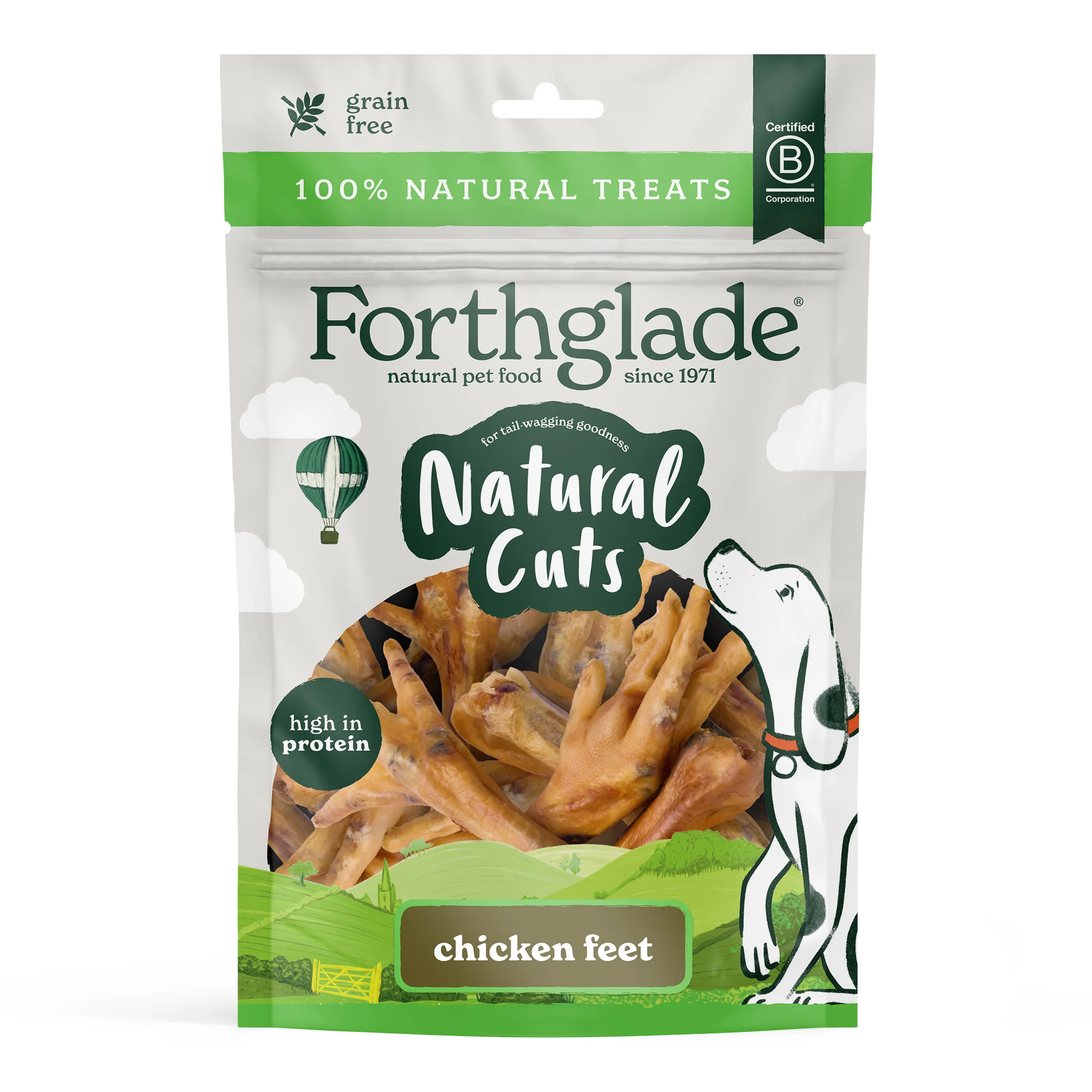 Natural Cuts Air Dried Chicken Feet - Meaty Dog Treats - Image 11