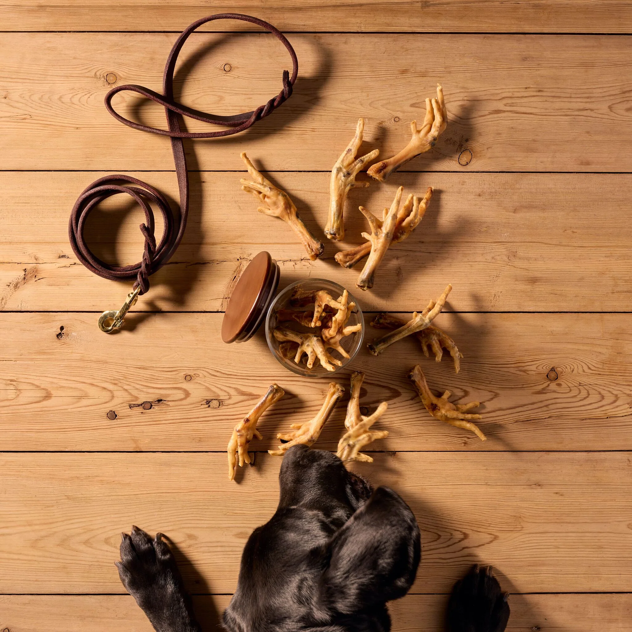 Natural Cuts Air Dried Chicken Feet - Meaty Dog Treats - Image 3