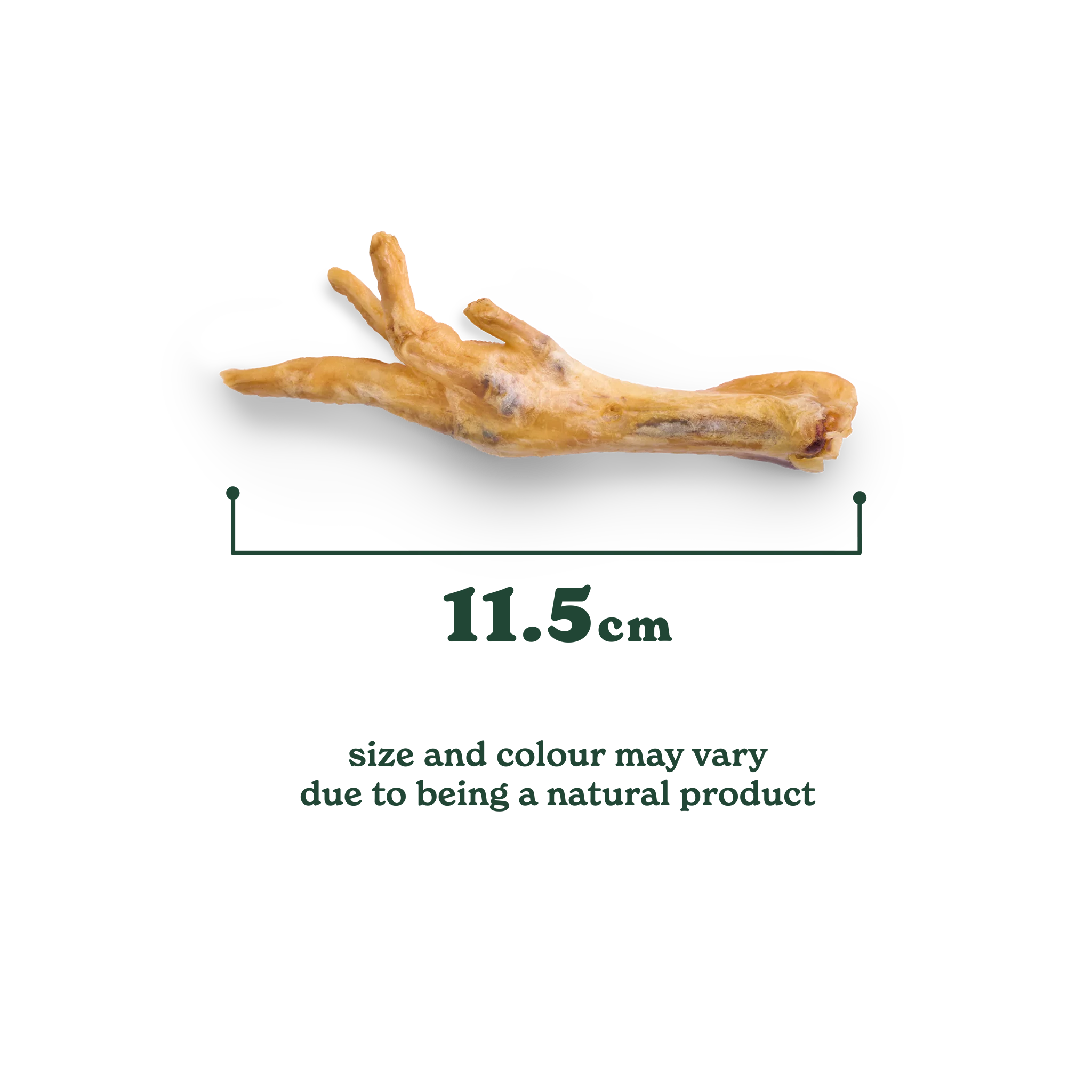 Natural Cuts Air Dried Chicken Feet - Meaty Dog Treats - Image 4