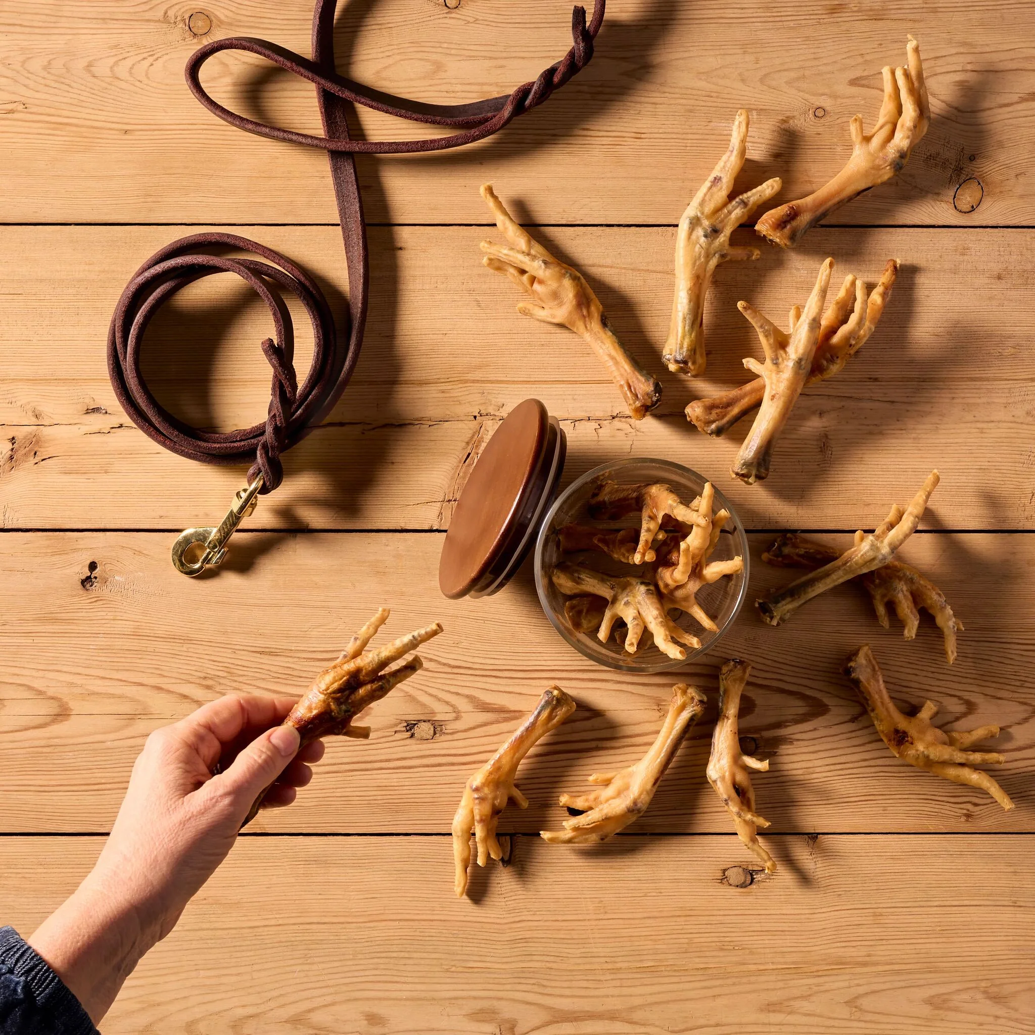 Natural Cuts Air Dried Chicken Feet - Meaty Dog Treats - Image 6