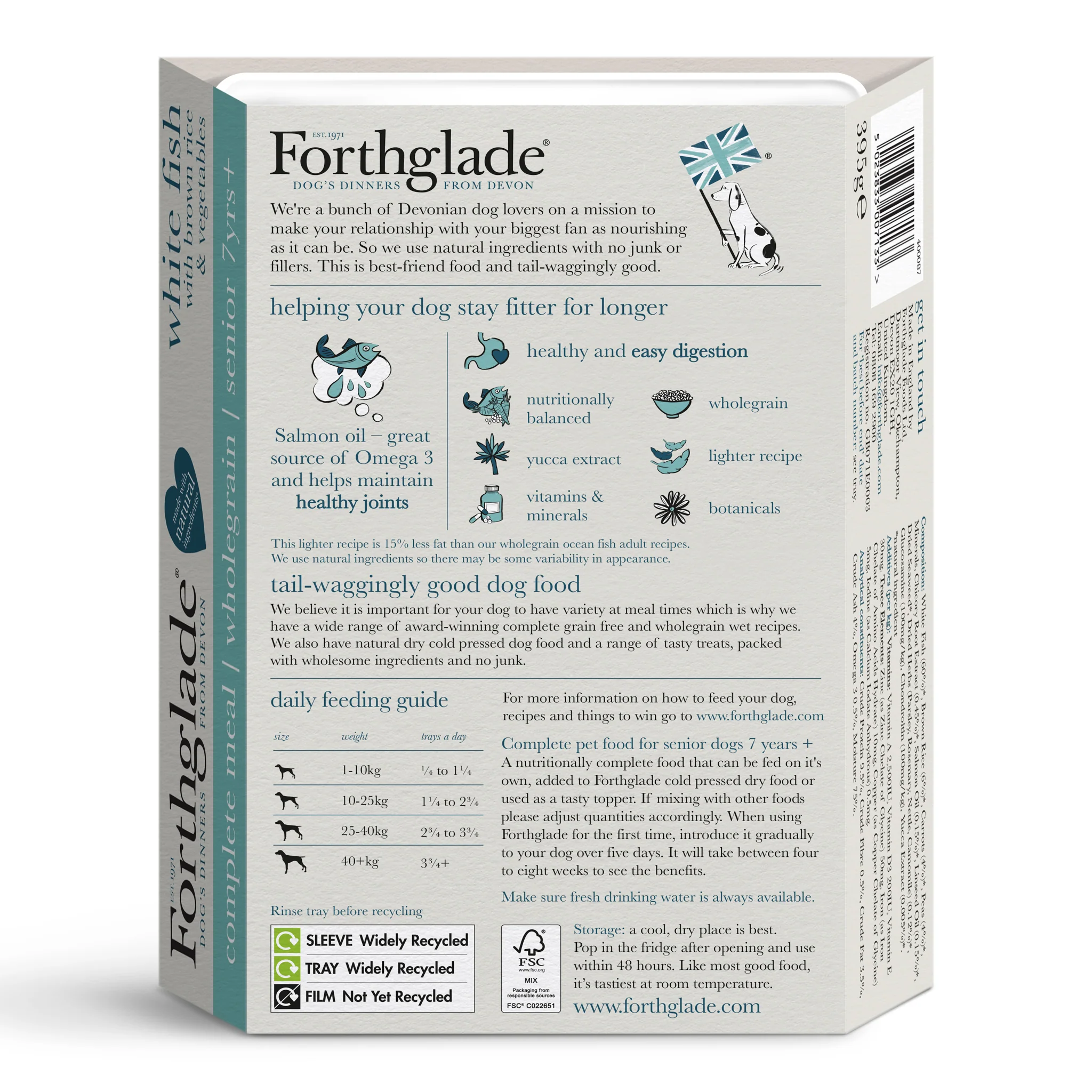 Senior White Fish & Brown Rice Wet Dog Food - Image 10